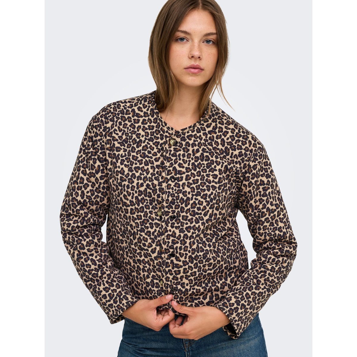 Manteau En Peluche black, ONLY