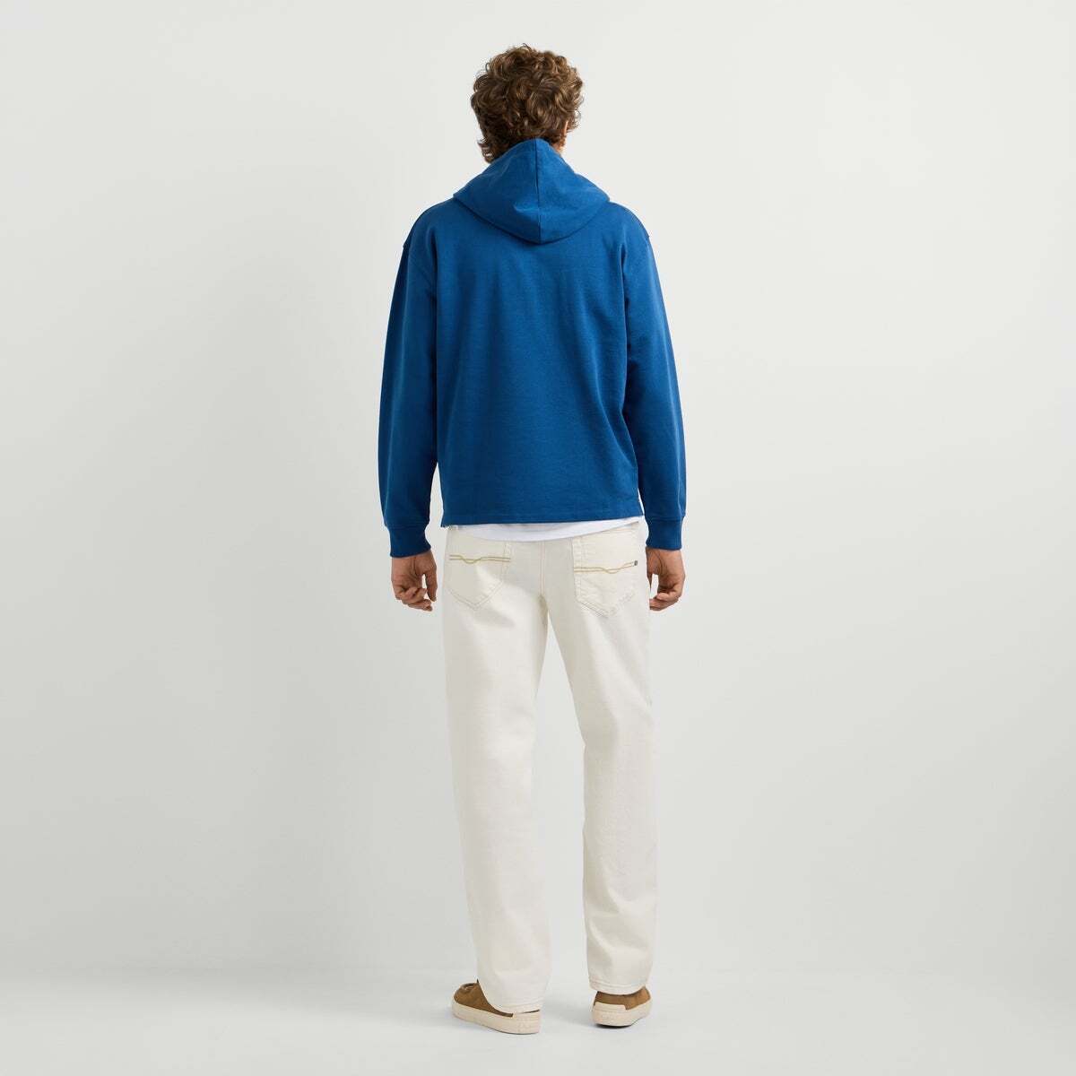 Sweat À Capuche Coupe Décontractée encre bleue, PEPE JEANS