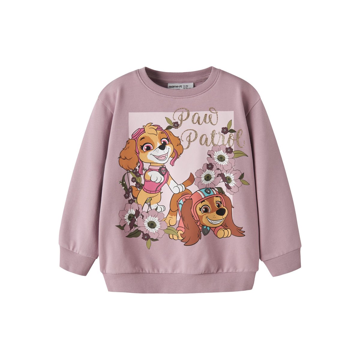 Sweat-Shirt violet - mauve shadows1, NAME IT