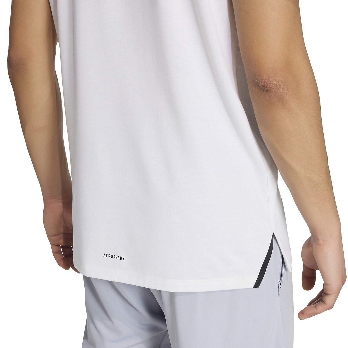 Short Sleeve Gym T-Shirt white, adidas Performance