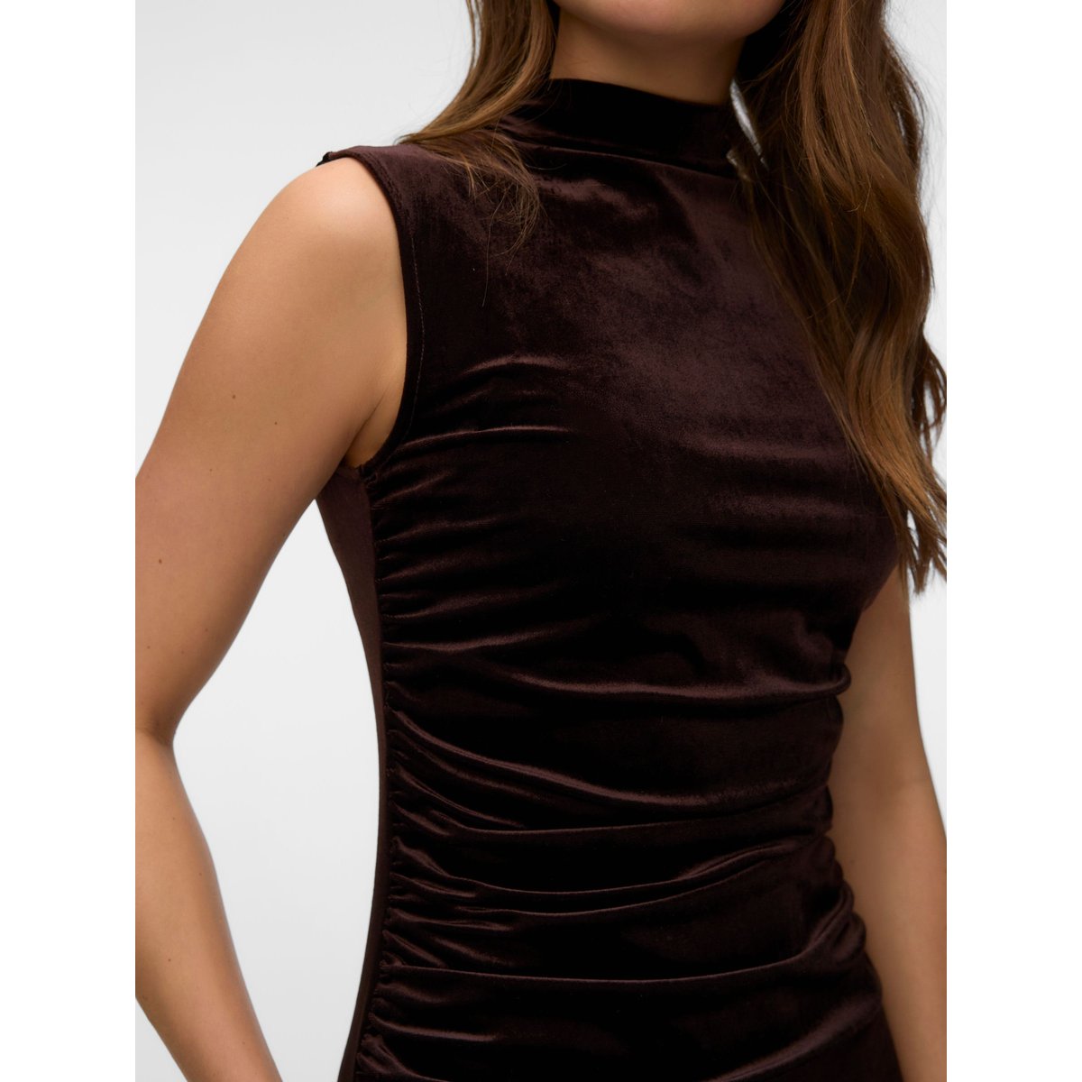 Robe marron - chocolate torte, VERO MODA