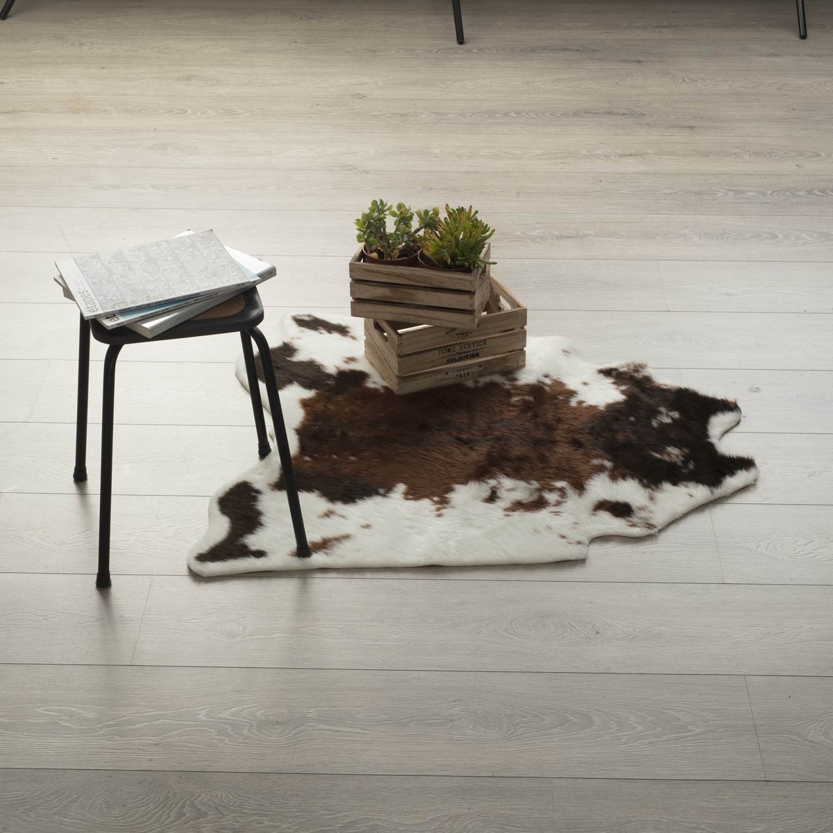 Tapis VACHE multicolore, ATMOSPHERA