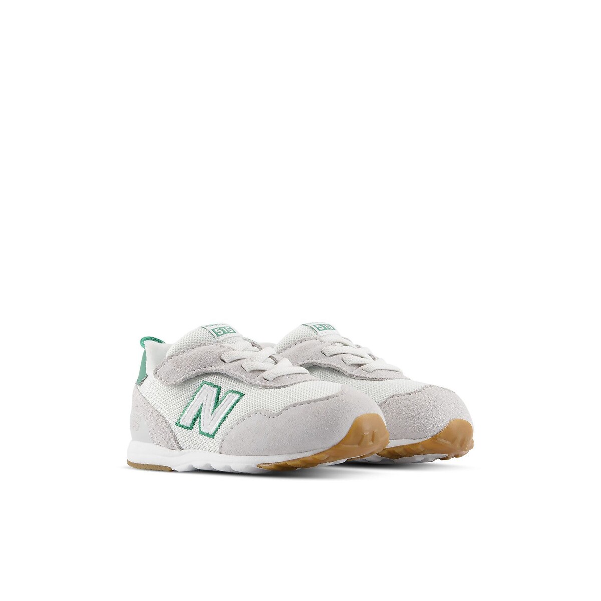 Baskets 515 blanc/gris/vert, NEW BALANCE