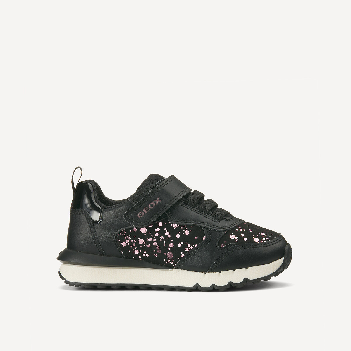 Zapatillas deportivas transpirables, FASTICS negro/violeta , GEOX