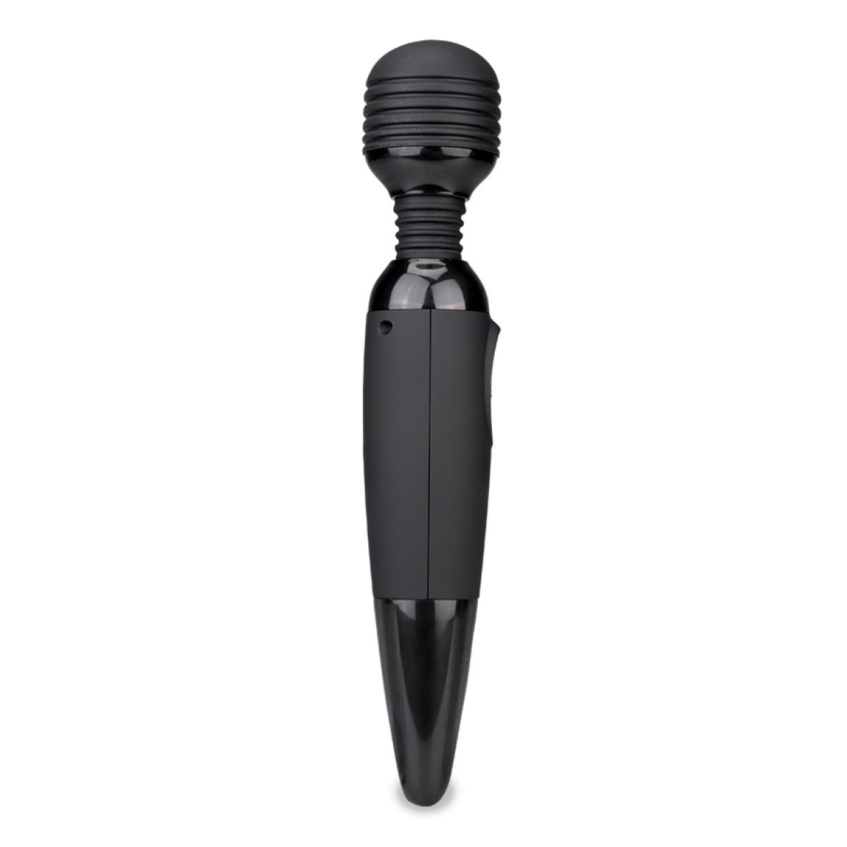 Vibromasseur puissant Fantasy Wand black 2 embouts noir, LOVE AND VIBES