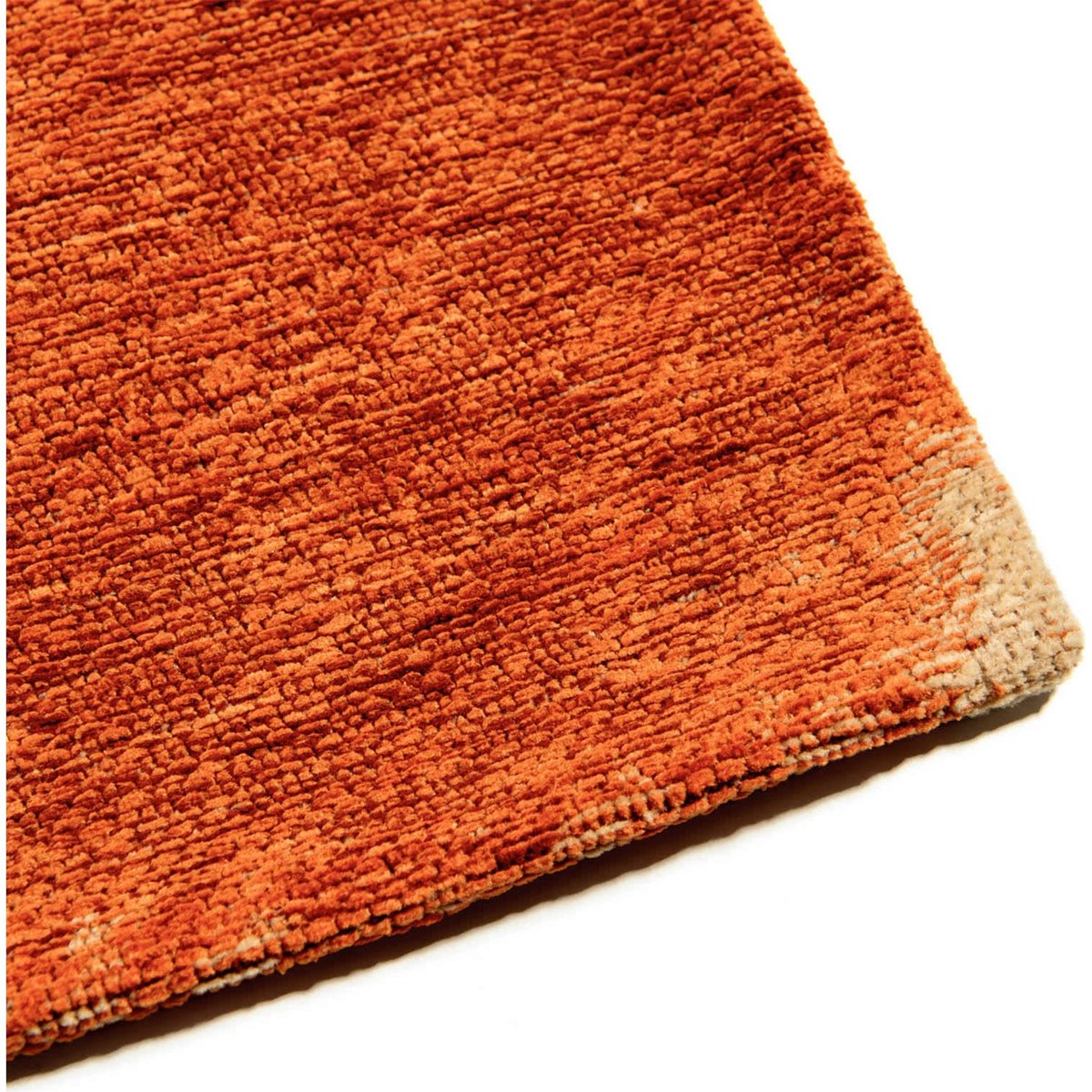 Tapis intérieur extérieur, PAINTBALL rouge brique sur fond beige, RECOLLECTION