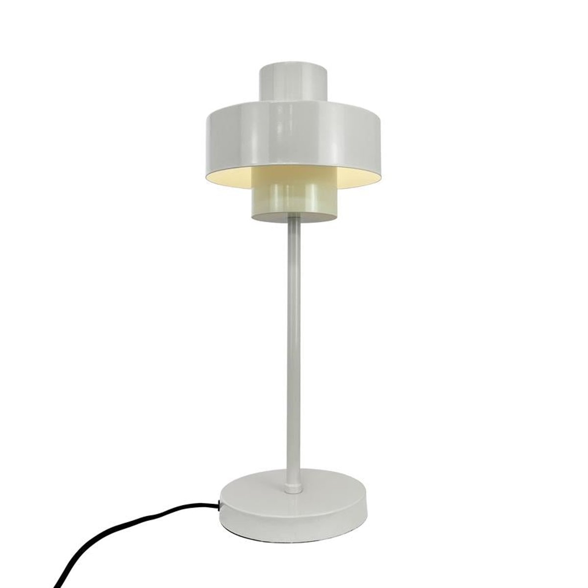 Lampe à poser en métal blanc STOKE blanc, DYBERG LARSEN