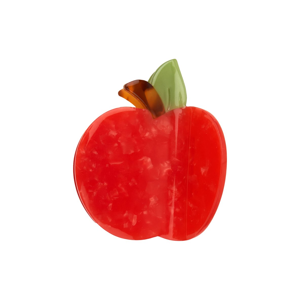 Pince à cheveux POMME rouge, COUCOU SUZETTE