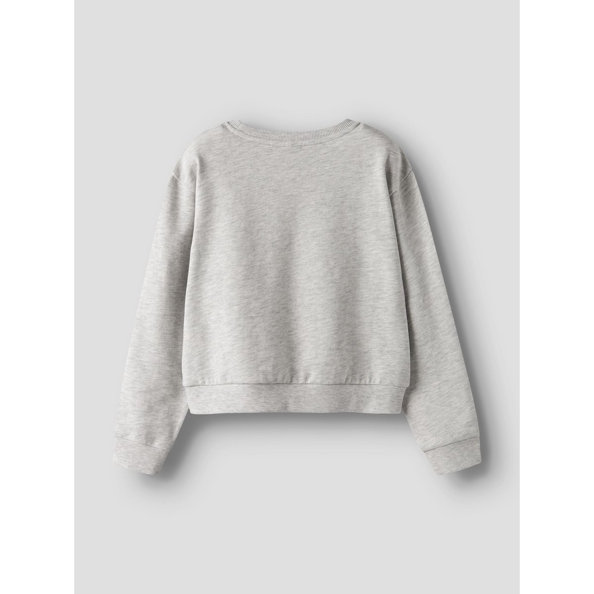 Sweat-Shirt gris - light grey melange, NAME IT