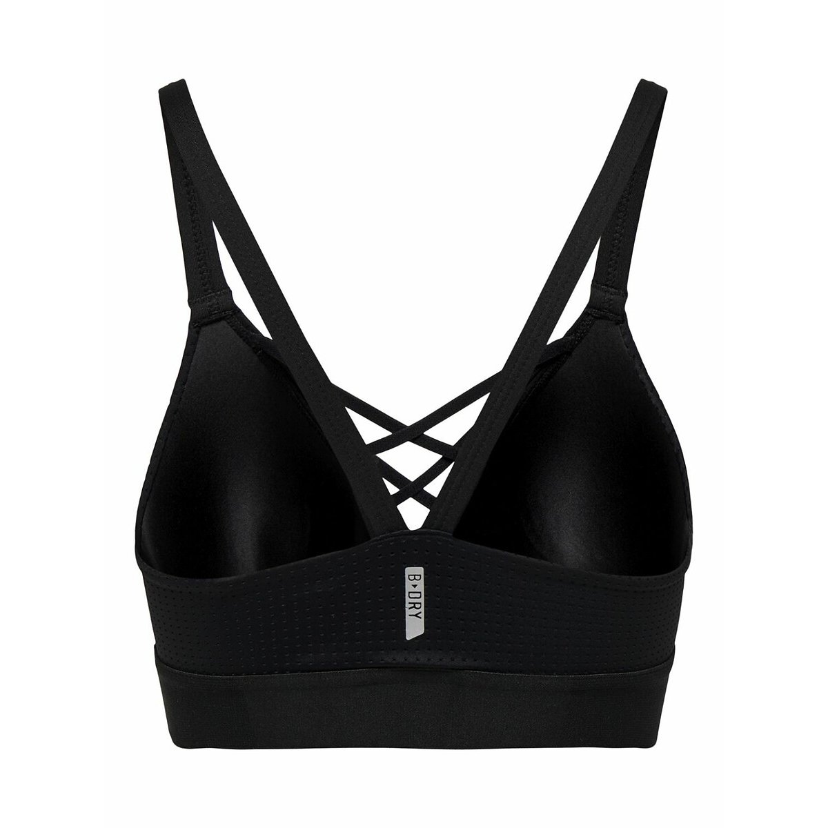 Brassière de sport Jayda effet alvéolé noir, ONLY PLAY
