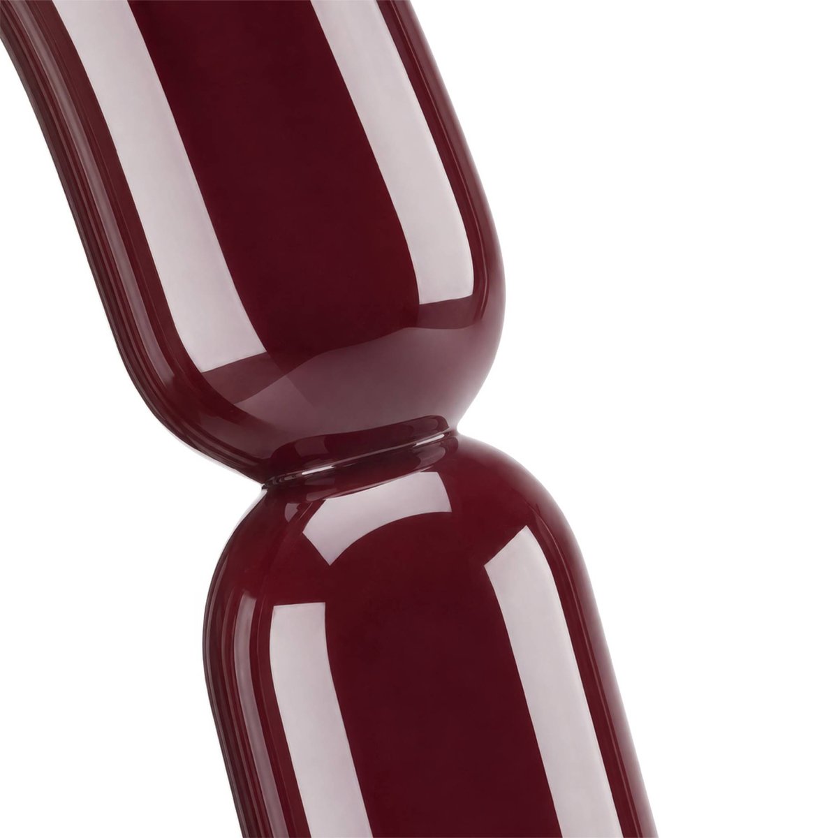 Miroir ovale finition glossy 70cm ADIA orange, SWEEEK