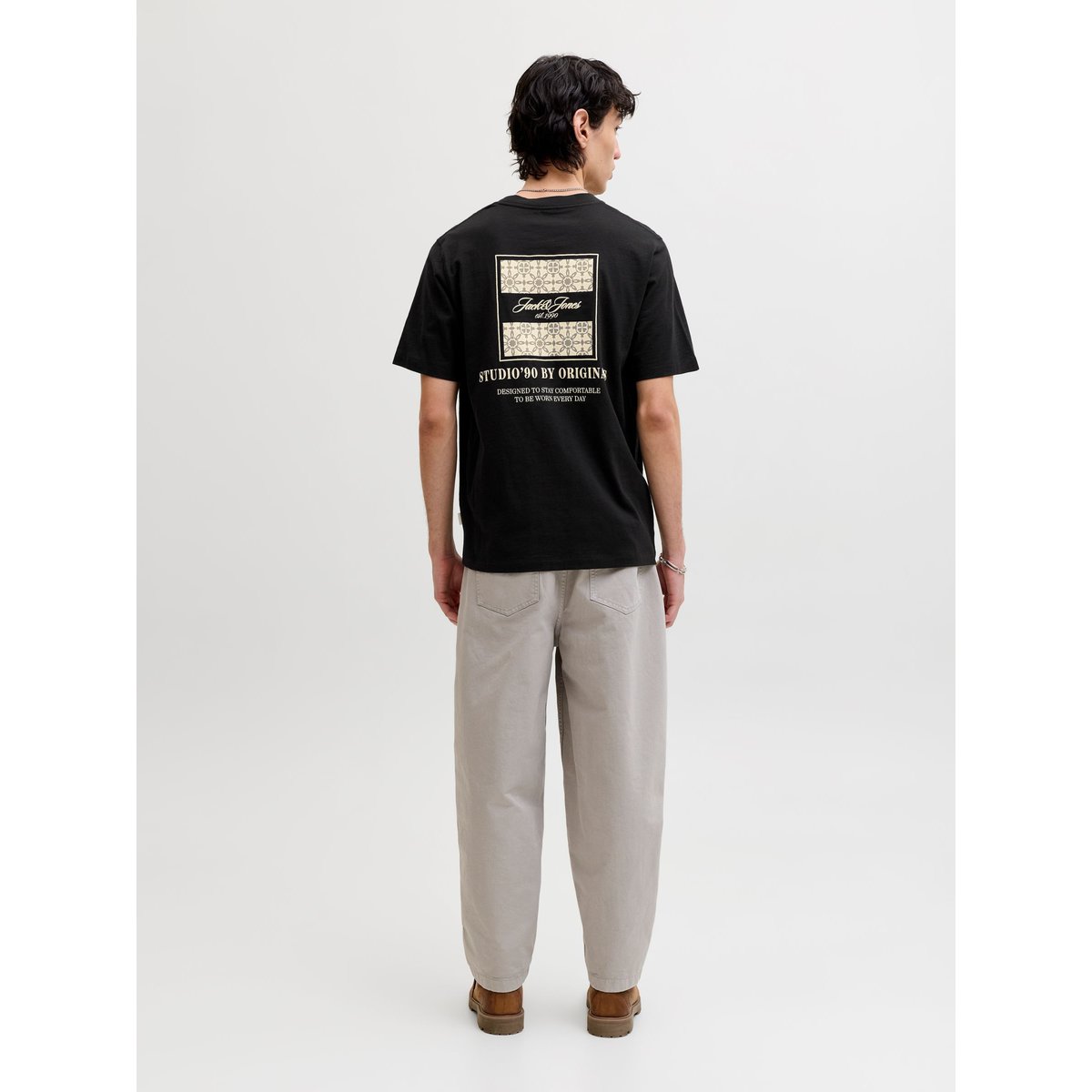 T-Shirt black 1, JACK & JONES