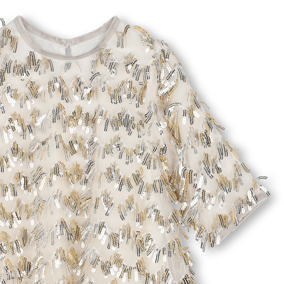 Robe de cérémonie gold argent, BILLIEBLUSH