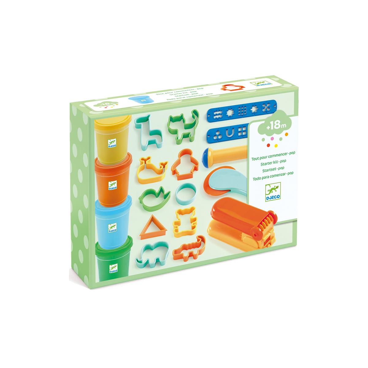 Coffret pâte à modeler multicolore, DJECO