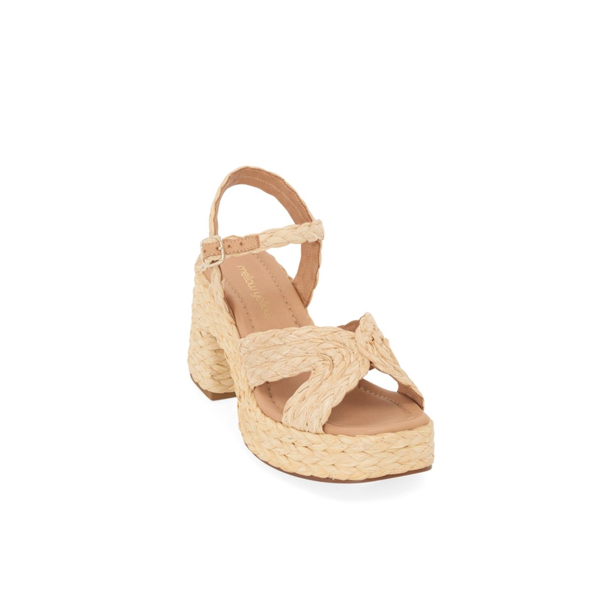 Sandale À Talon VERA naturel, MELLOW YELLOW