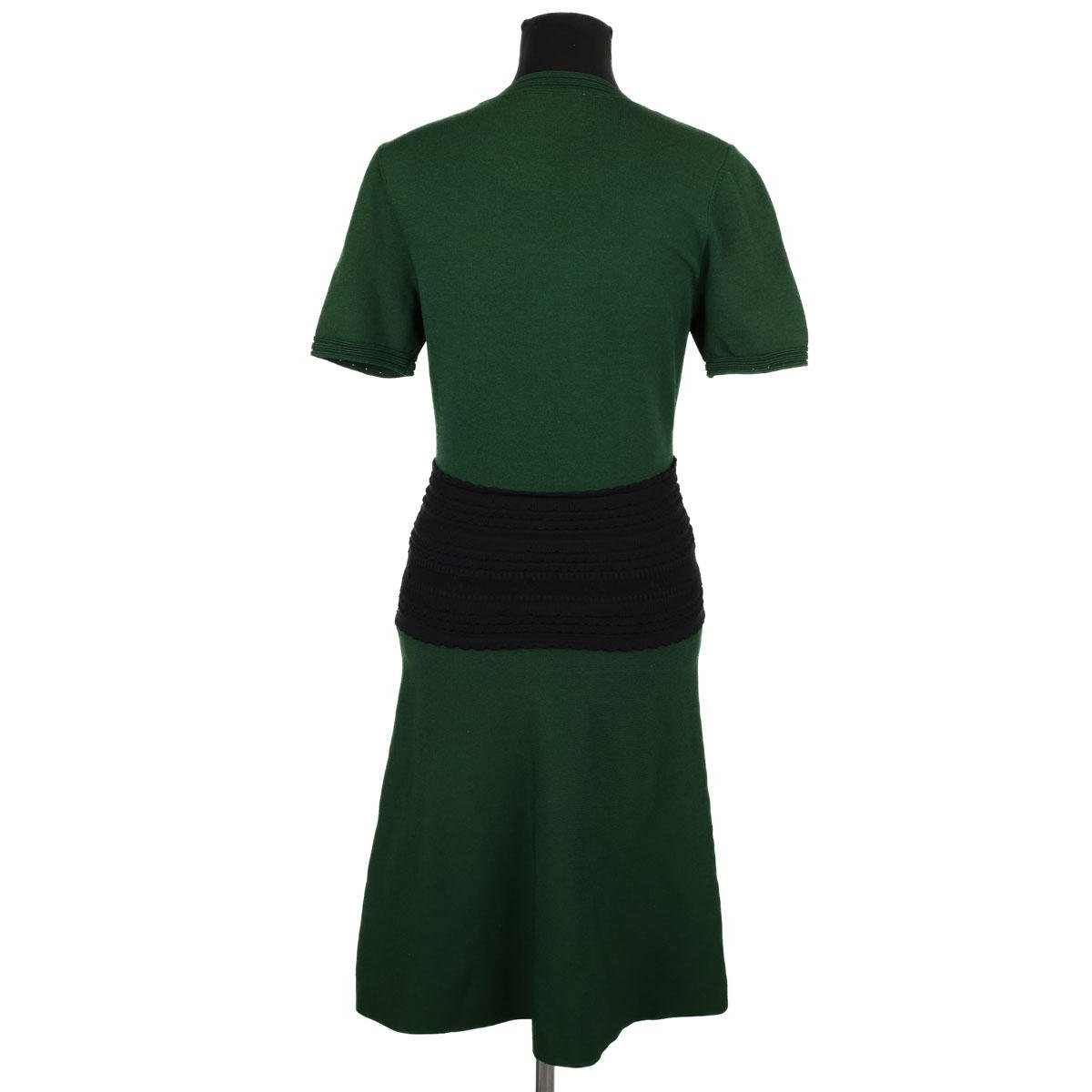 Robe - Très Bon État vert, SANDRO