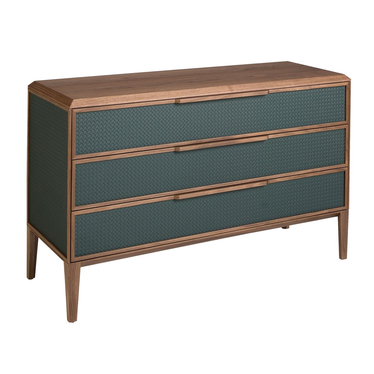 Commode en pvc foncé et noyer vert foncé | noyer, ANGEL CERDA