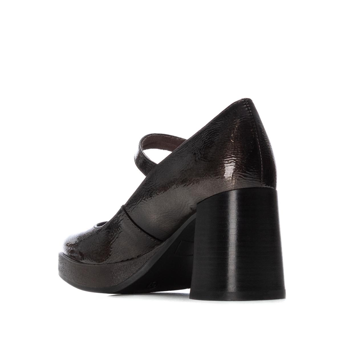 Chaussure Talon Entreprise Boucle gris, CARMELA