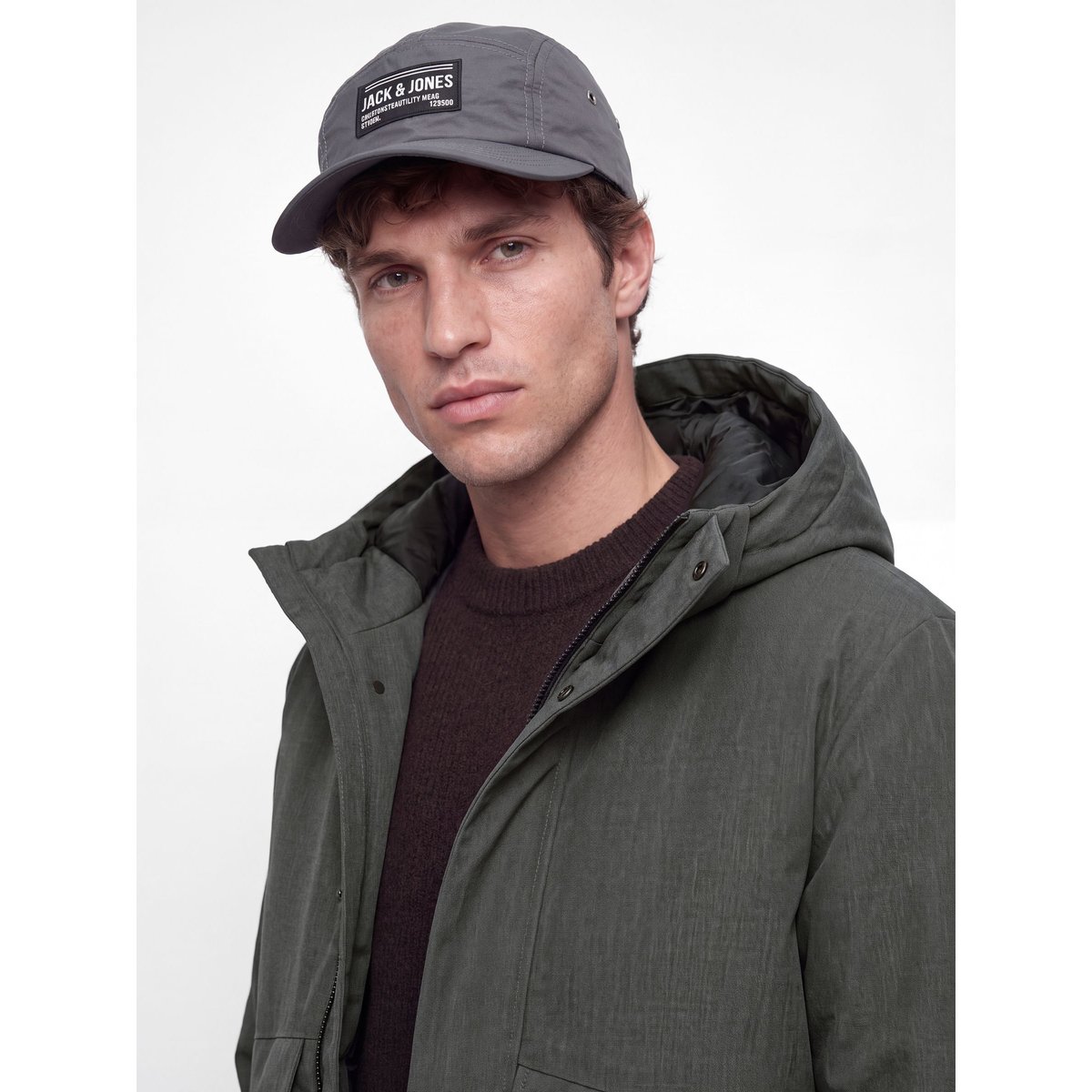 Veste dark grey melange, JACK & JONES