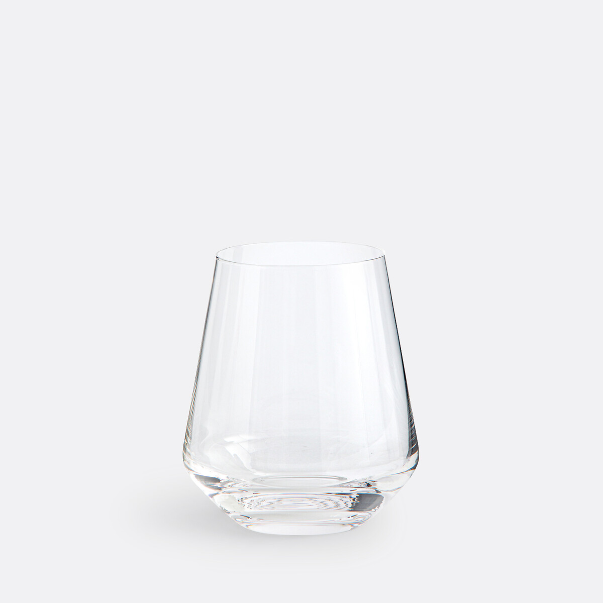 Lote de 4 vasos de agua, Zonza transparente, LA REDOUTE INTERIEURS