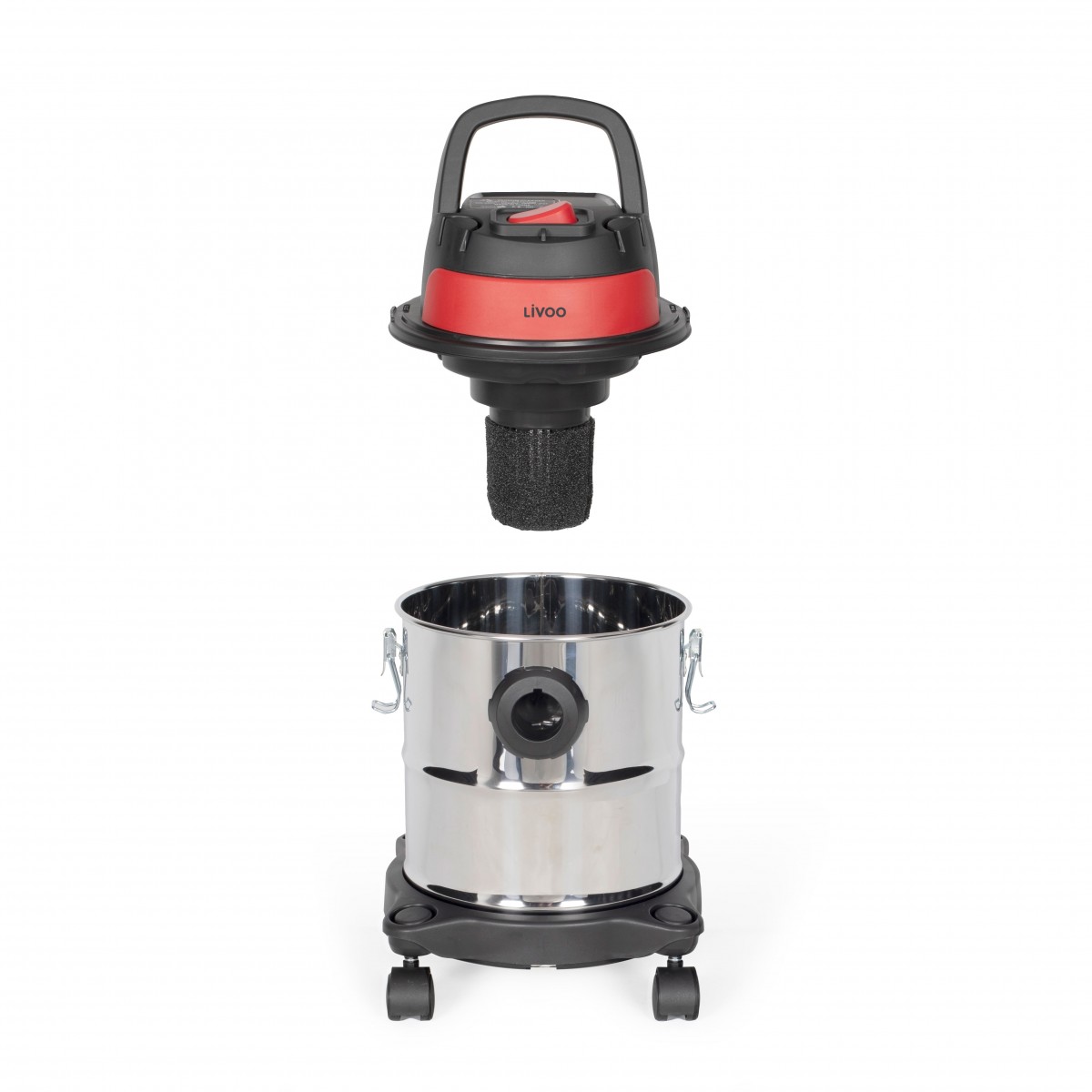 Aspirateur eau et poussière couleur unique, LIVOO