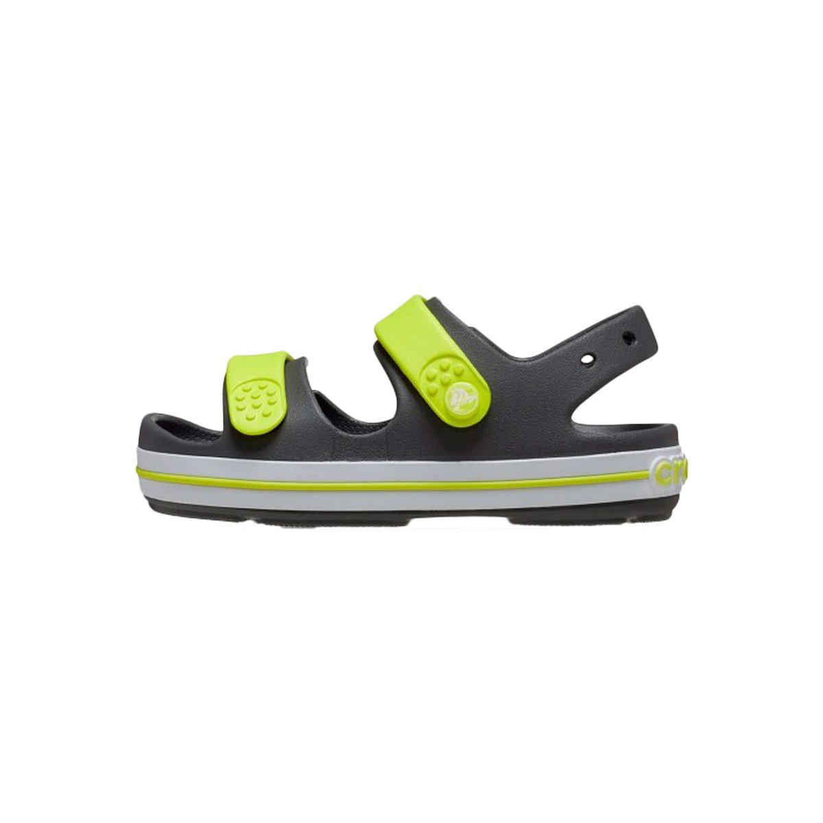 Sandales à Scratch Croband Cruiser gris-ardoise/acidité, CROCS