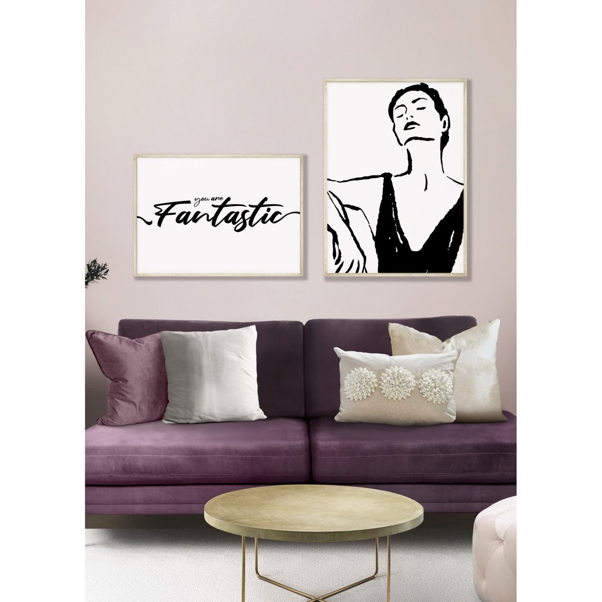 Affiche Danseuse blanc, L'AFFICHERIE