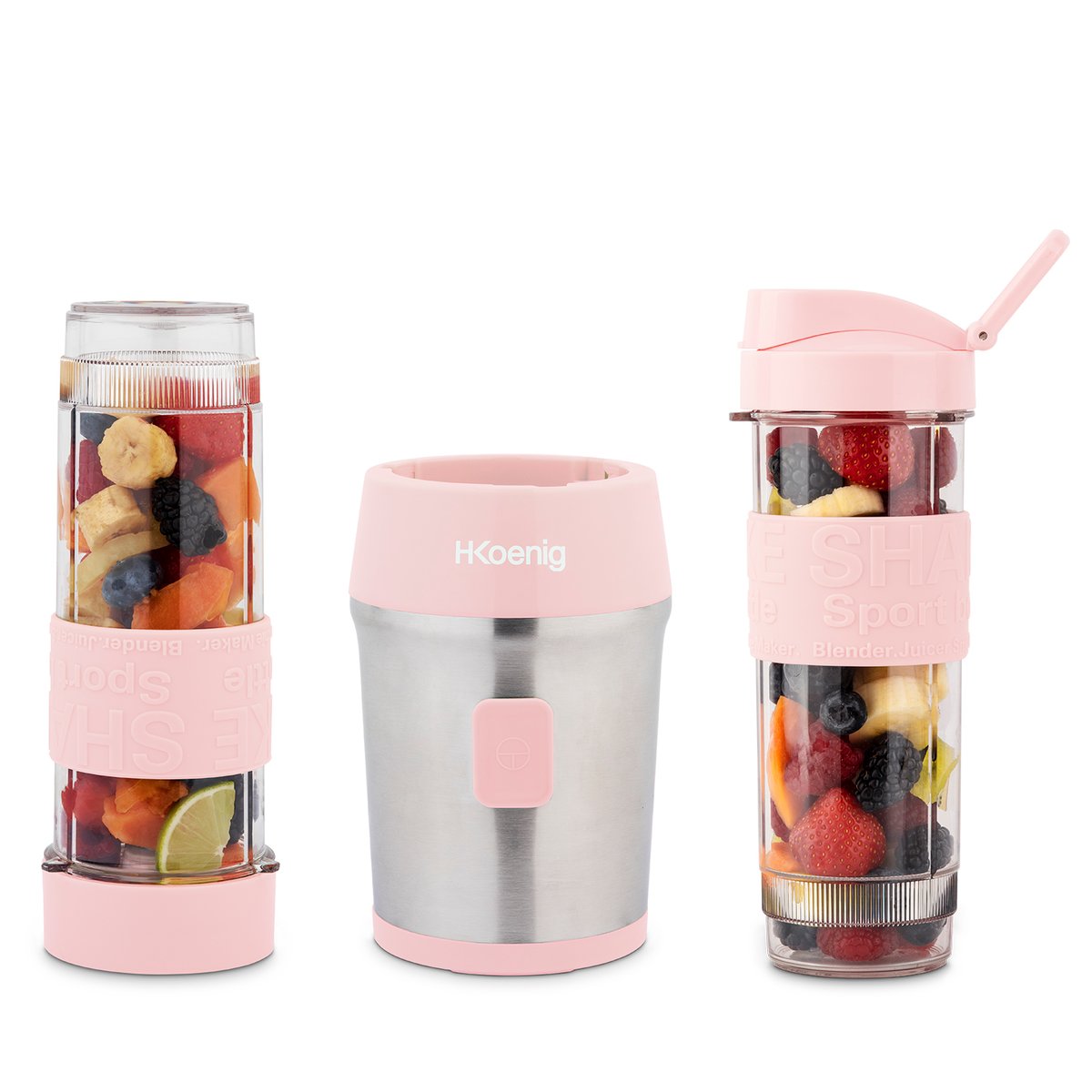 mini blender - smoo rose, H.KOENIG