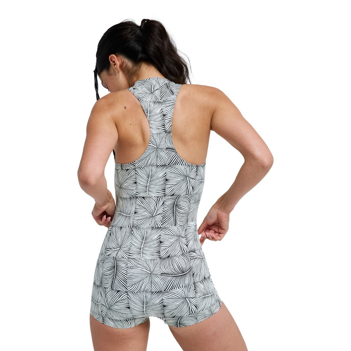 Maillot de bain une pièce Boyleg PRO SURF ONE-PIECE. noir anthracite popiscus, ROXY