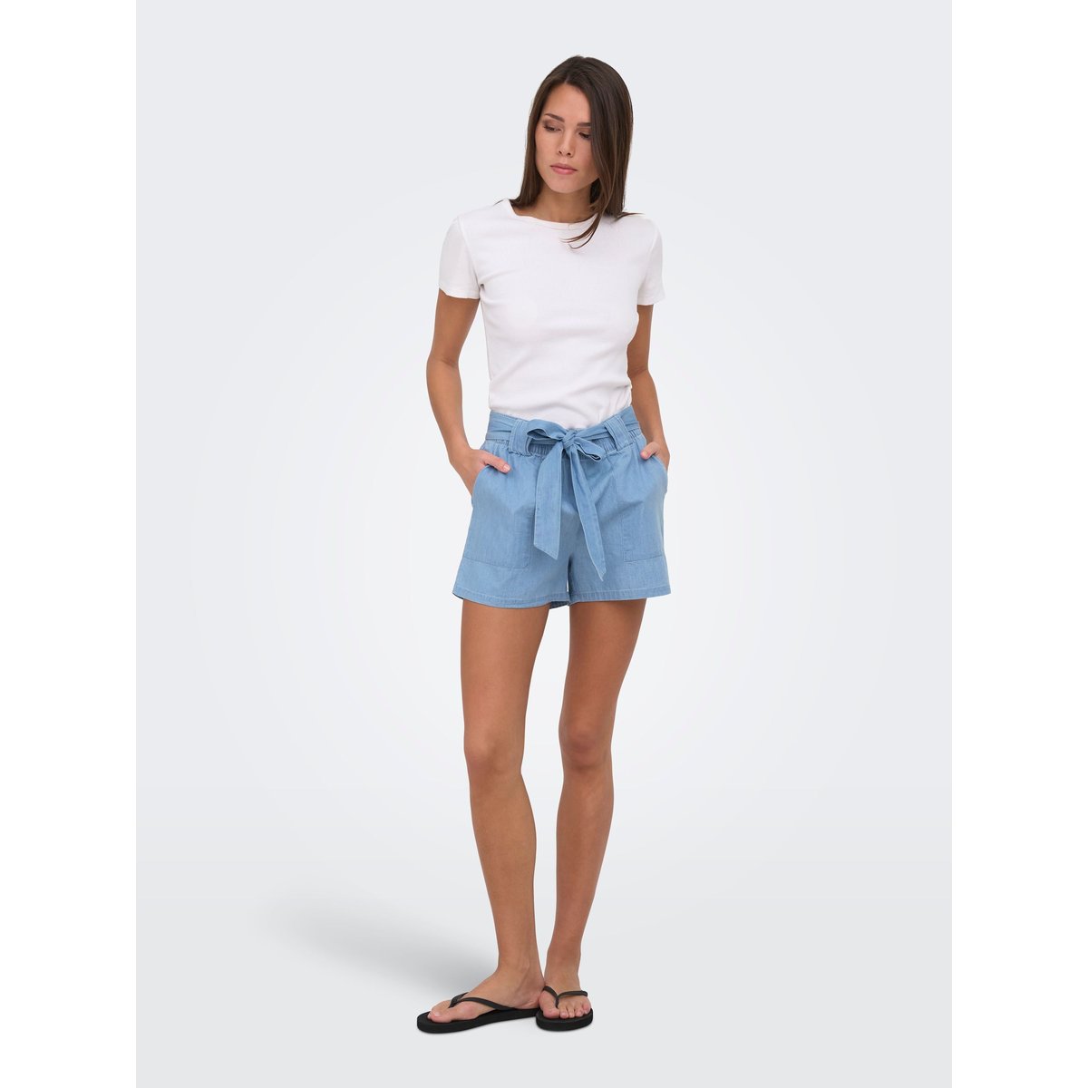 Short light blue denim 1, ONLY