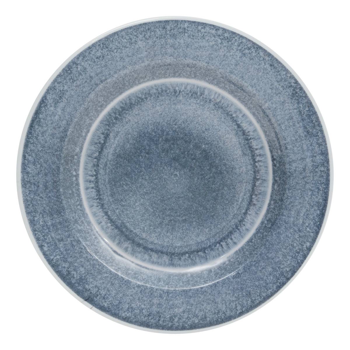 Assiette dessert D23cm CLARA bleu, ATMOSPHERA