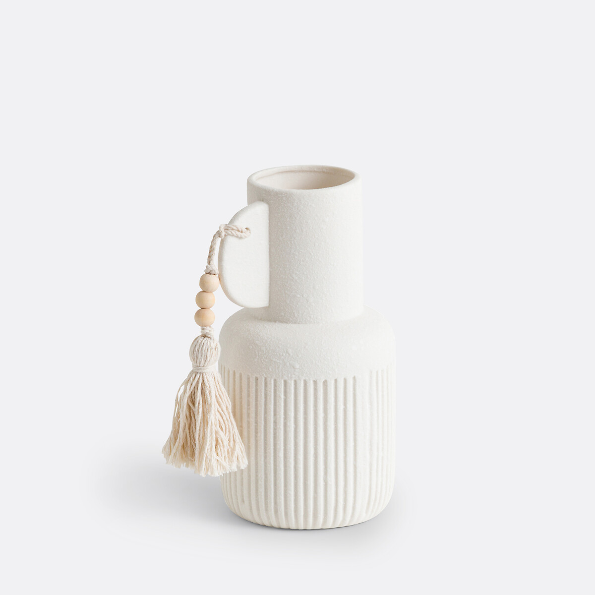 Malio 20cm High Ceramic Trinket white, LA REDOUTE INTERIEURS