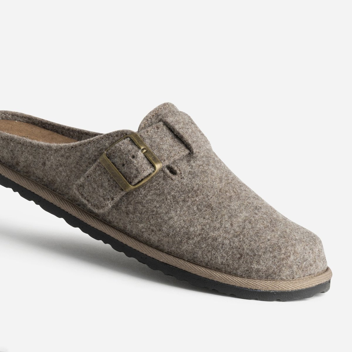 Pantoufle VALERE taupe, ERAM