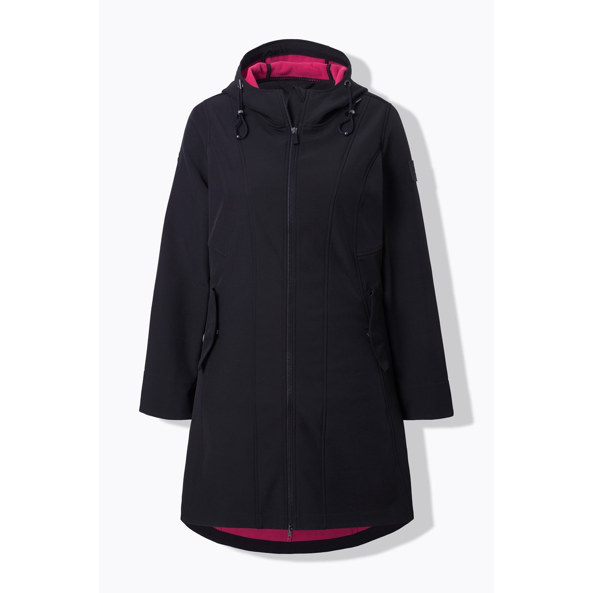 Veste softshell HYPRAR, matière déperlante noir, ULLA POPKEN