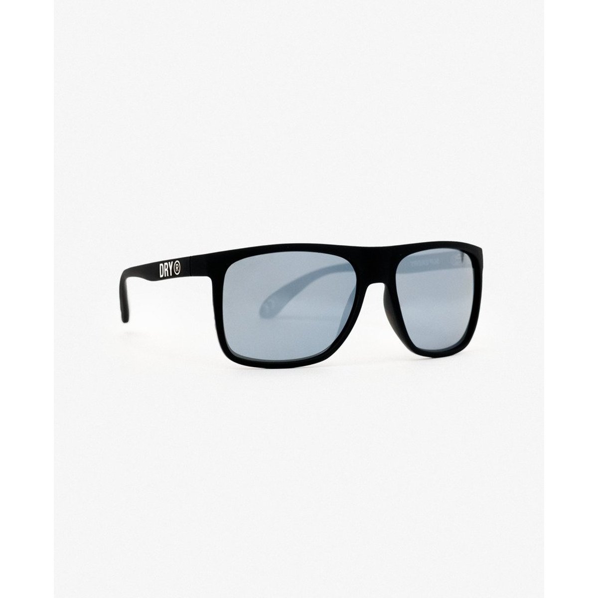 Lunettes de soleil de sport carrées noir mat/verres effet miroir, SUPERDRY