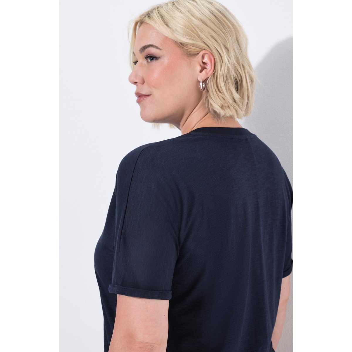 T-shirt oversize avec imprimé marine, ULLA POPKEN