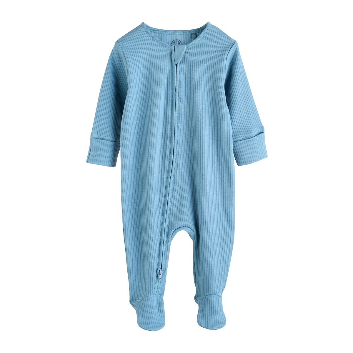Dors-bien bébé à zip double sens bleu, NEXT