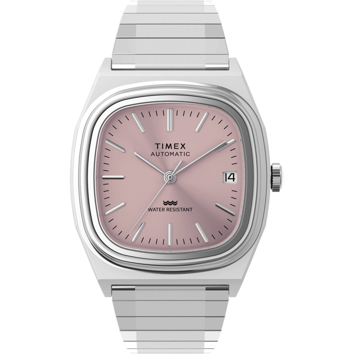 Montre Analogique  E LINE argenté rose argenté, TIMEX