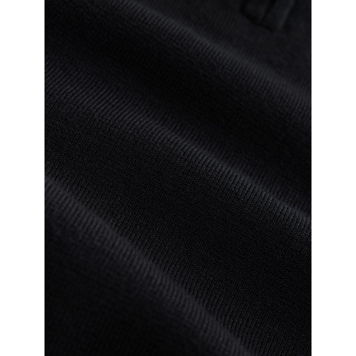Pull slim à col zippé n. premium noir, NEXT