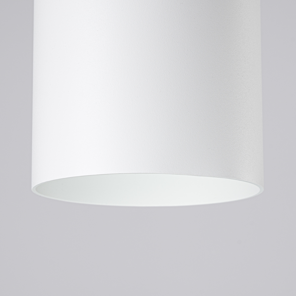 Plafonnier Bois Blanc/Bois Naturel GU10 1 Rif blanc, EDEN