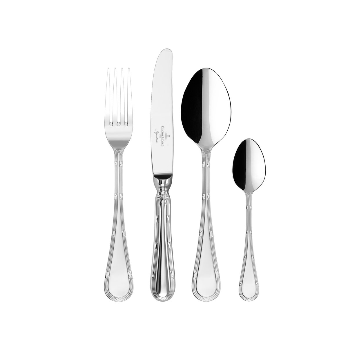 Ménagère 24Pcs. KREUZBAND SEPTFONTAINES couleur unique, VILLEROY & BOCH SIGNATURE