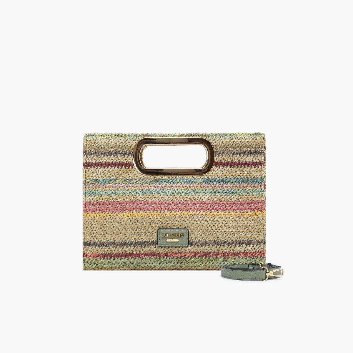 Petit sac shopper Sartene vert, LOLLIPOPS