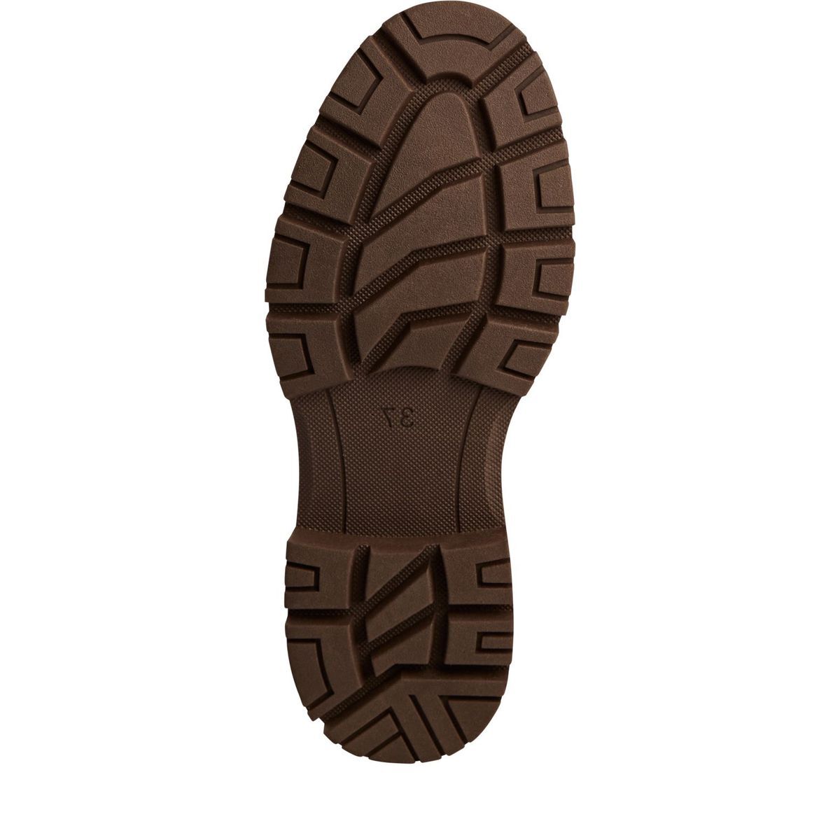 Bottes en cuir marron cognac, MARCO TOZZI
