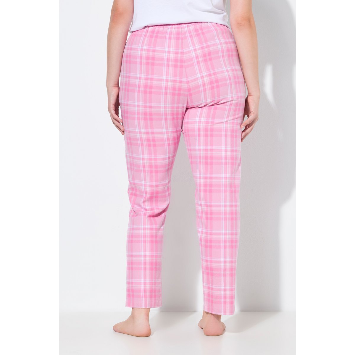 Pantalon de pyjama, coupe droite rose, ULLA POPKEN