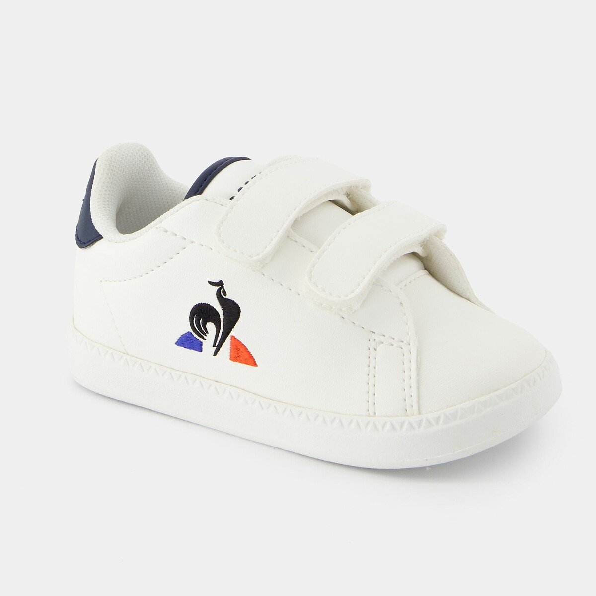 Kids Courtset 2 Trainers white/navy blue, LE COQ SPORTIF