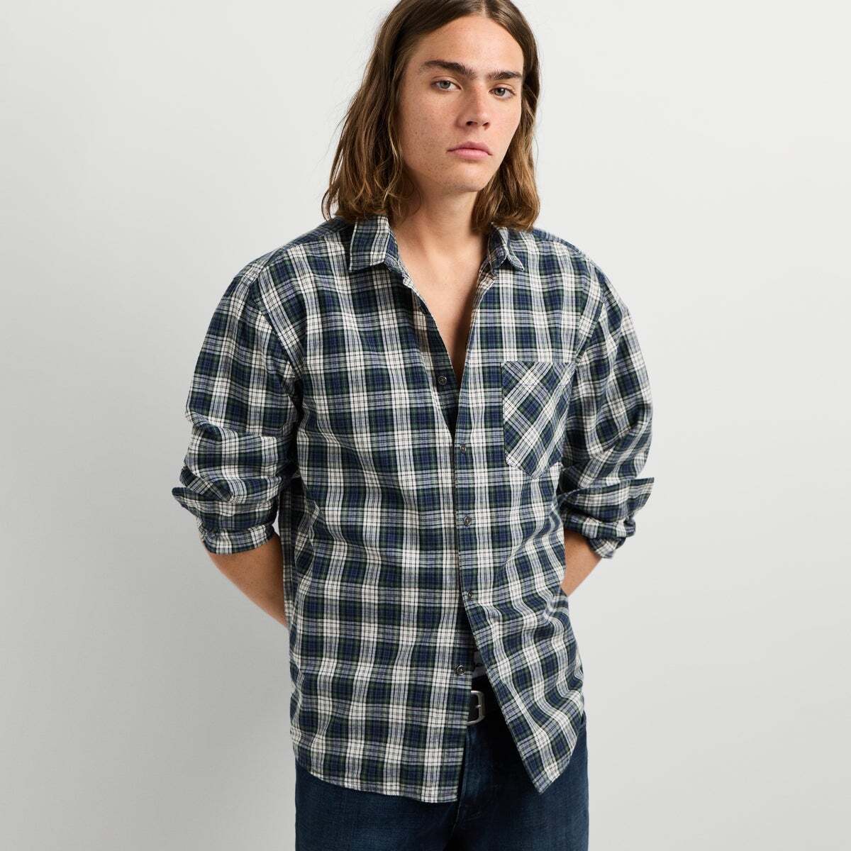 Chemise À Carreaux Coupe Casual richmond green, PEPE JEANS