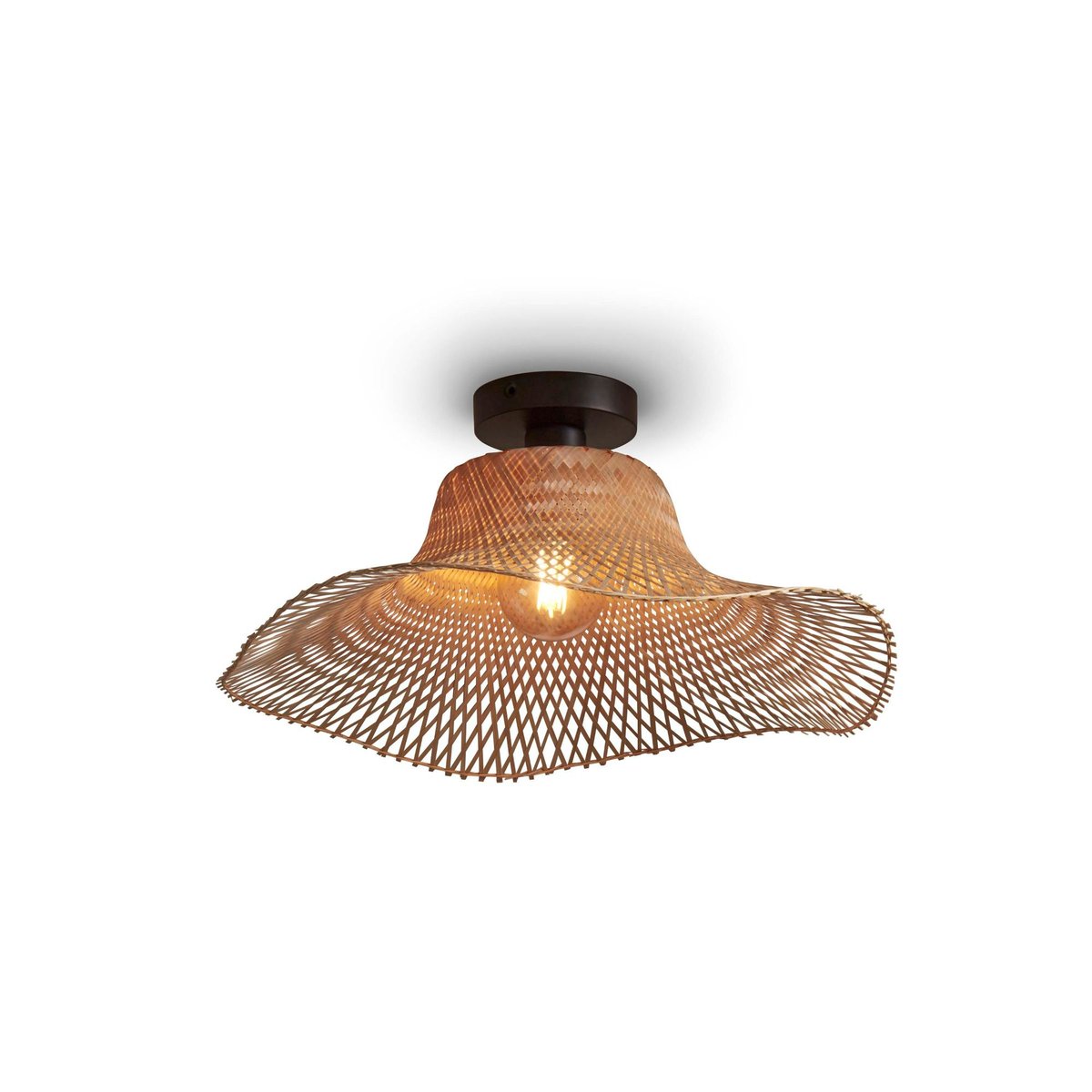 Plafonnier Bambou IBIZA naturel, GOOD & MOJO
