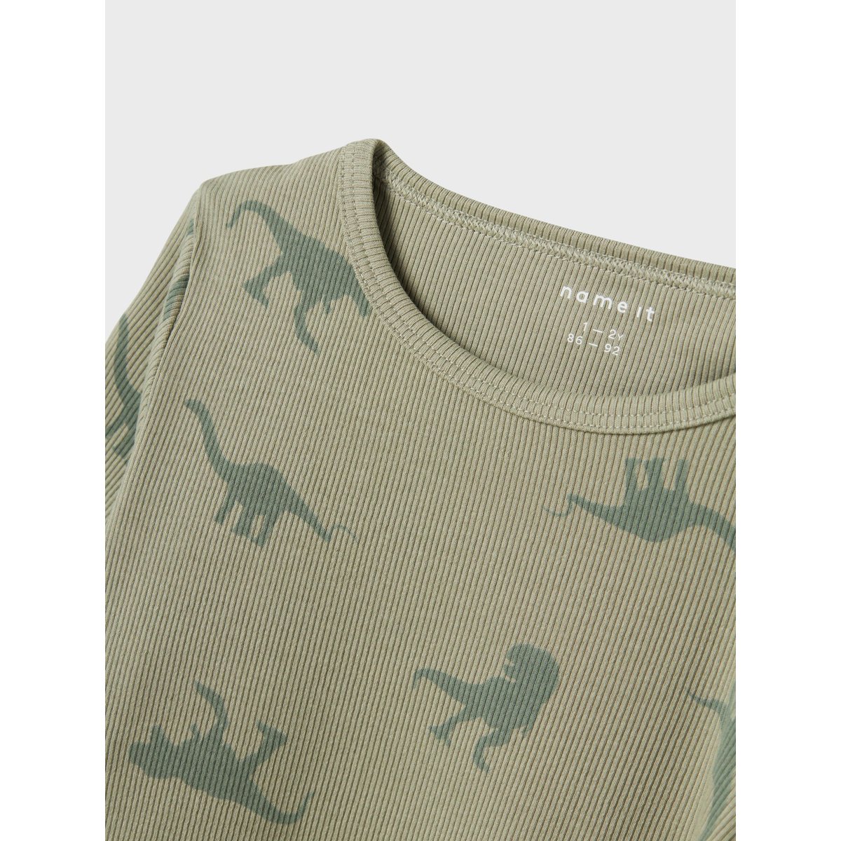 Pyjama À manches longues agave green, NAME IT