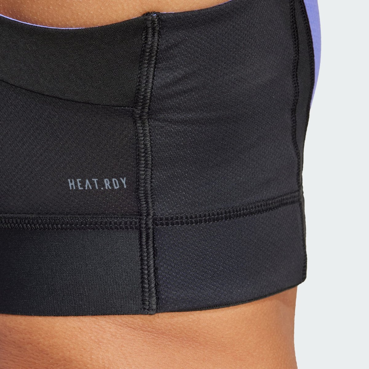 Crop top de tennis Pro HEAT.RDY cobalt blue / black, adidas Performance