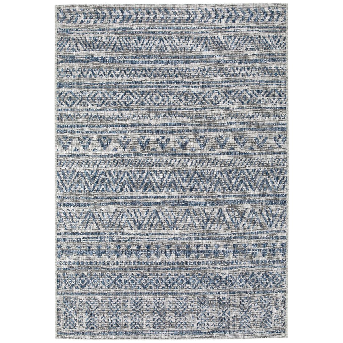 Tapis d'extérieur & intérieur CLEO bleu, BENUTA